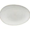 Brisa Collection Oval Platter 16" in Branca