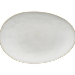 Brisa Collection Oval Platter 16" in Branca