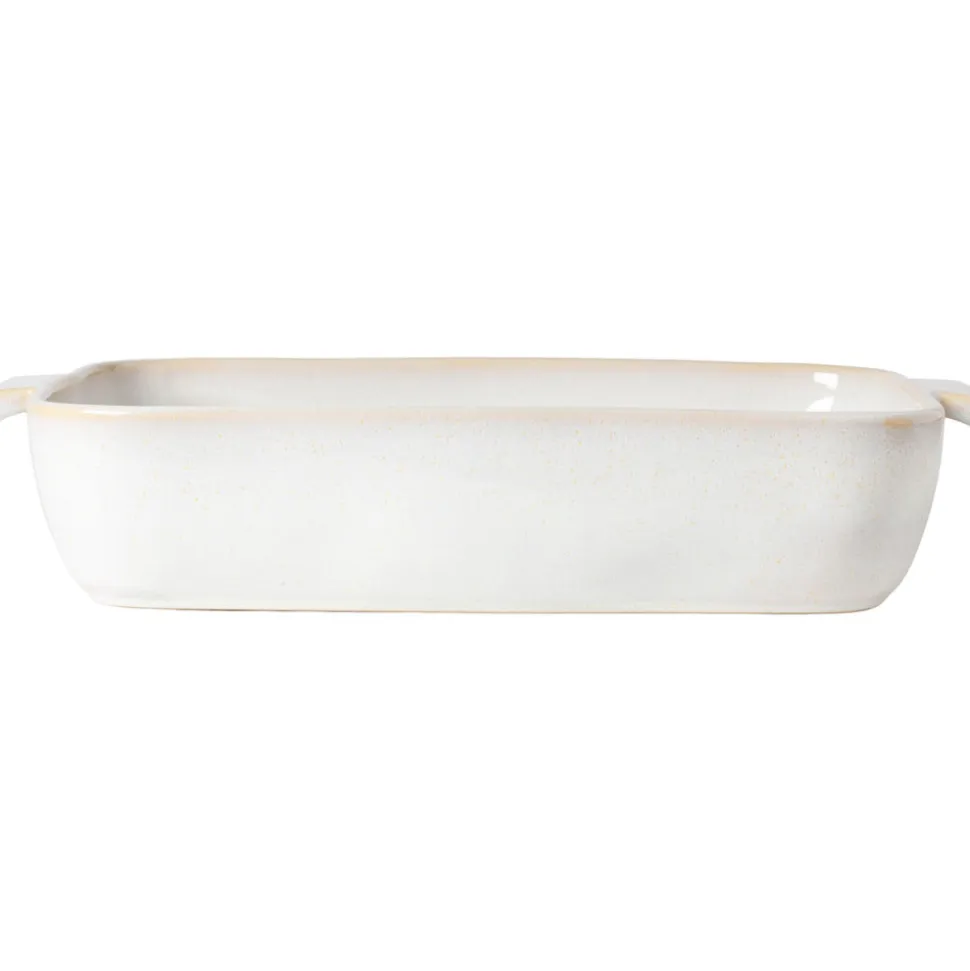 Brisa Collection Rectangle Baker 16" in Branca