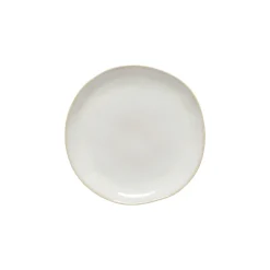 Brisa Collection Salad Plates in Branca, Set of 6