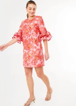 Bronwyn Dress in Rose Blossom Organza