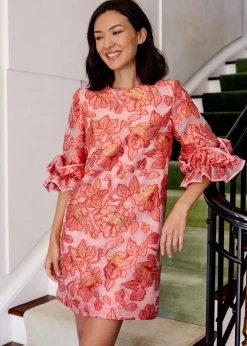 Bronwyn Dress in Rose Blossom Organza