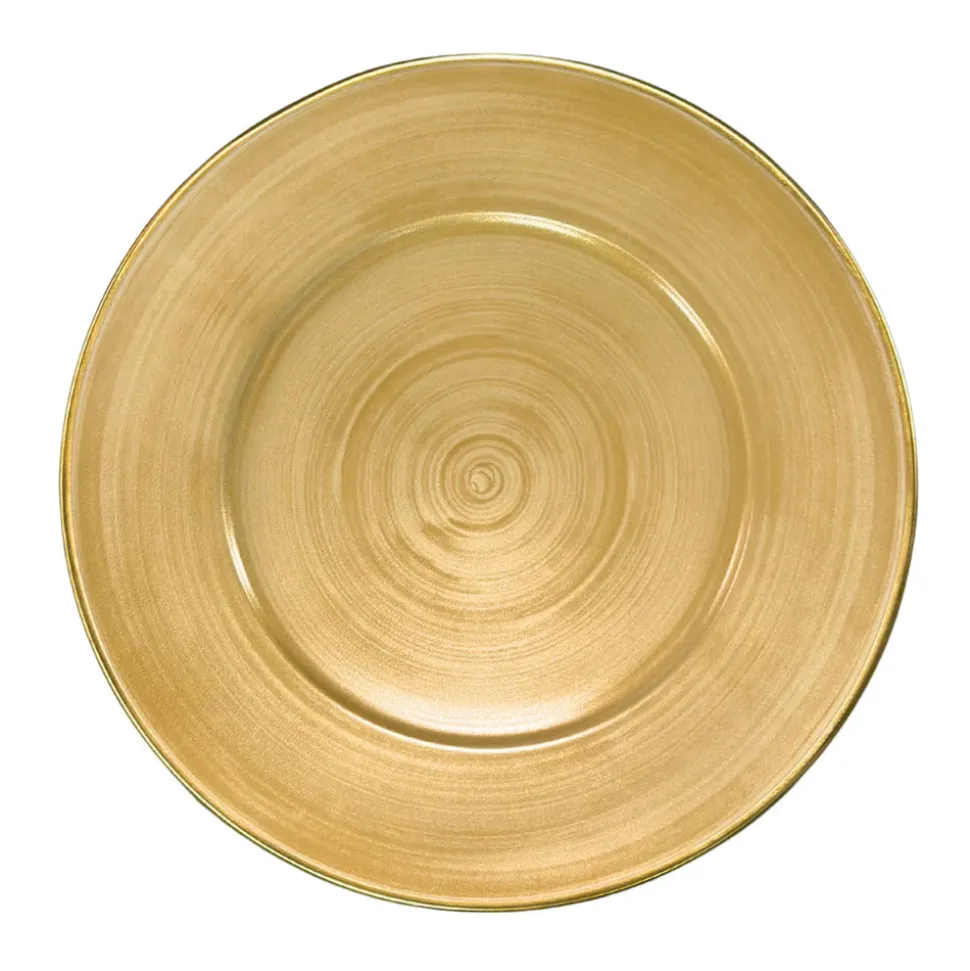 Brushed Charger in Gold