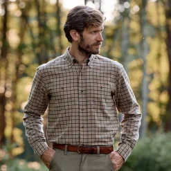 Brushed Cotton Twill Shirt
