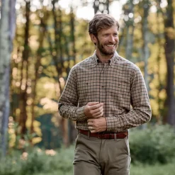Brushed Cotton Twill Shirt