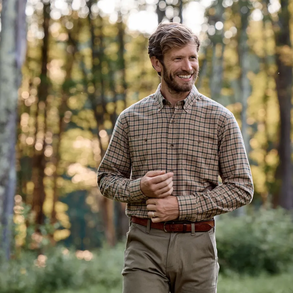 Brushed Cotton Twill Shirt