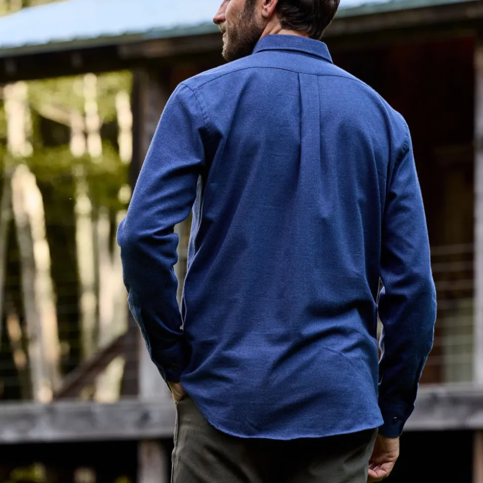 Brushed Cotton Twill Shirt