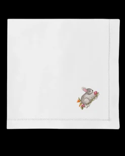 Bunny Gray Napkin
