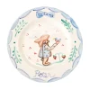 Bunny Plate in Blue, 7.5"