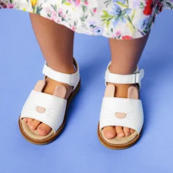 Bunny Sandal White