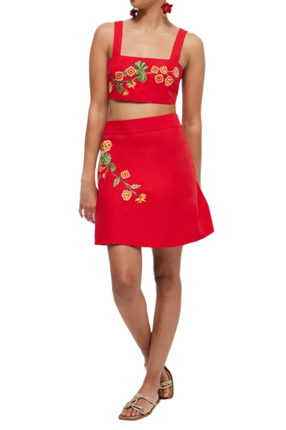 Burcu Skirt Set