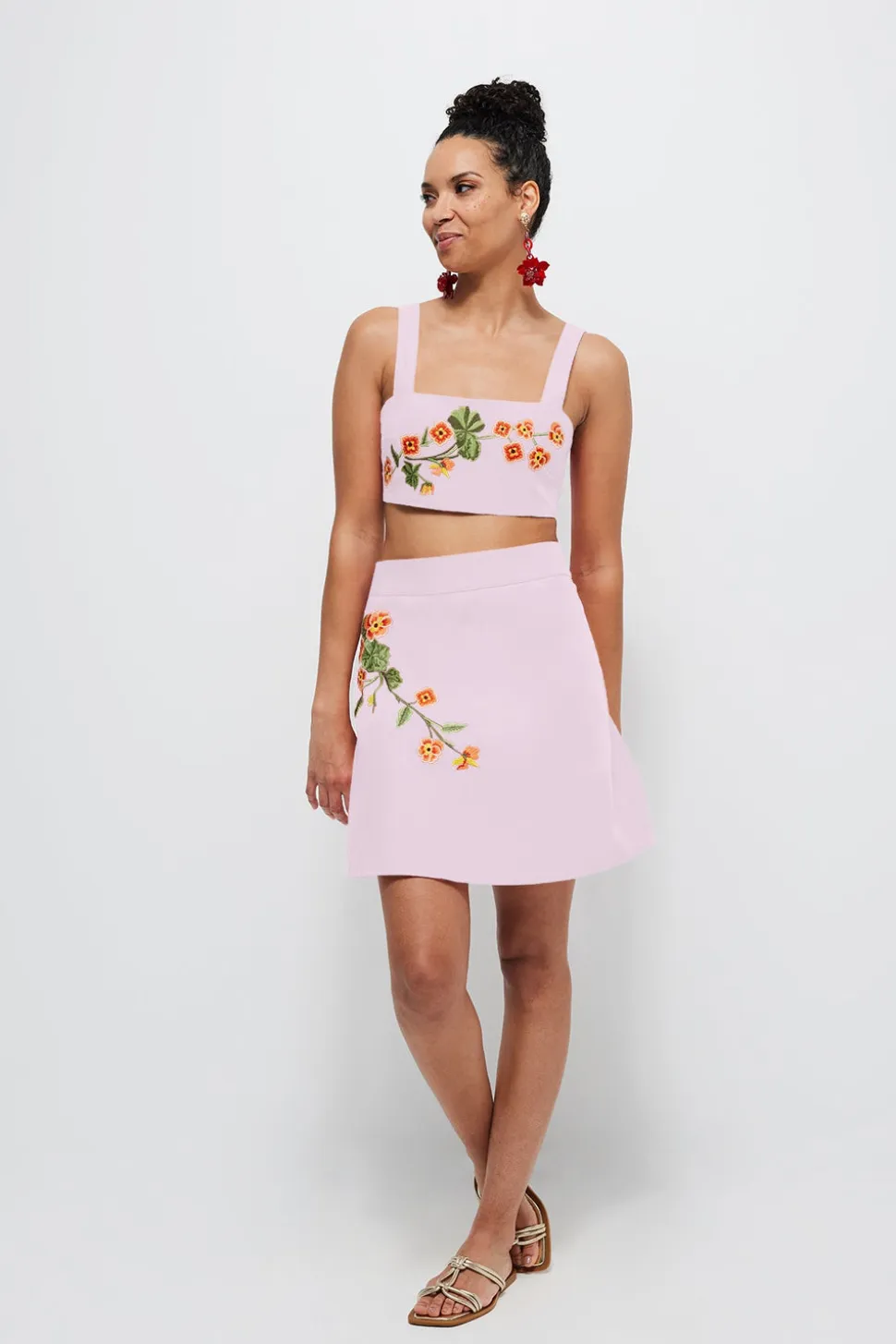 Burcu Skirt Set