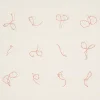Butcher String Wallpaper in Red & White