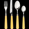 Butter Yellow Cutlery, Set of 16