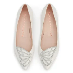 Butterfly Embellished Flat