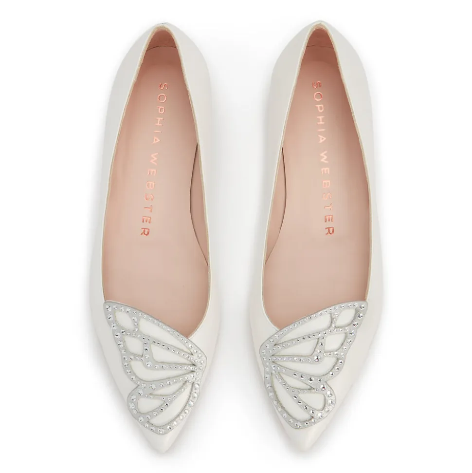 Butterfly Embellished Flat