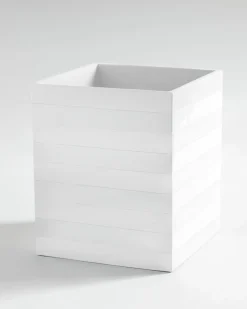 Cabana Solid Bath Waste Basket