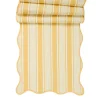 Cabana Stripe 18" x 90" Table Runner in Sunshine