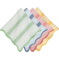 Cabana Stripe Napkin Assorted, Set of 4 in Multi