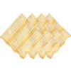 Cabana Stripe Napkin, Set of 4 in Sunshine