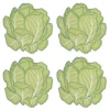 Cabbage Cocktail Napkins, Set of 4