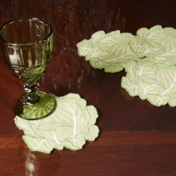 Cabbage Cocktail Napkins, Set of 4