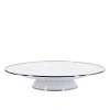 Cake Plate in Solid White