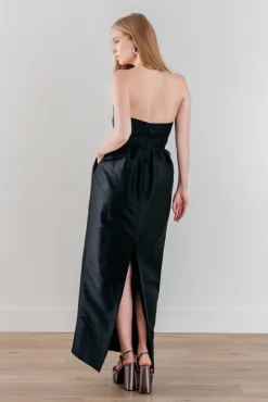 Caladium Dress in Black