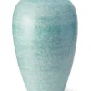 Calinda Tapered Vase in Blue Grotto