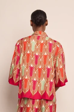 Calvia Shirt in Lana Egret