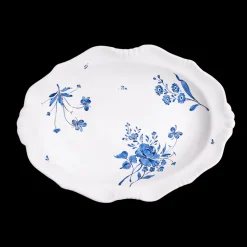 Camaieu Medium Oval Dish in Azur