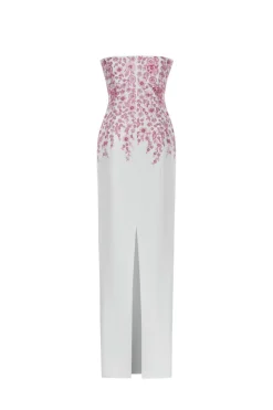 Camelia Gown with Embroidery