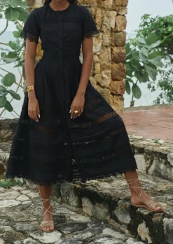 Camila Dress in Black