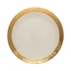 Camilla Collection Charger Plates in Gold, Set of 6