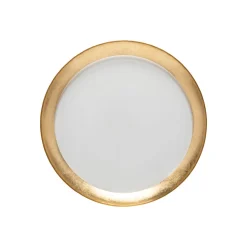 Camilla Collection Dinner Plates in Gold, Set of 6