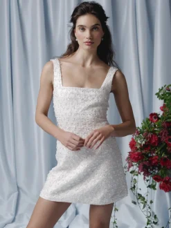 Camilla Hand-Beaded Mini Dress
