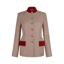 Camille Rosso in Plaid