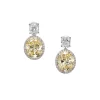 Canary Celestial Halo Earrings