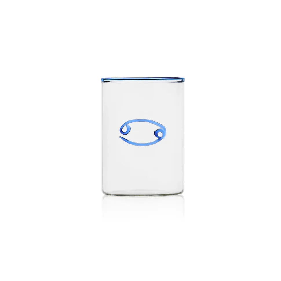 Cancer Lowball Glass