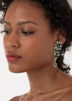 Candence Earrings in Sapphire