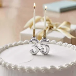 Candle Number Holder Set
