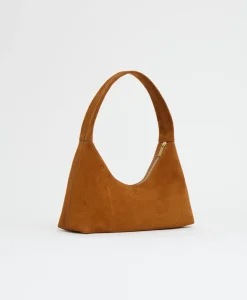 Candy Baguette in Saddle Suede
