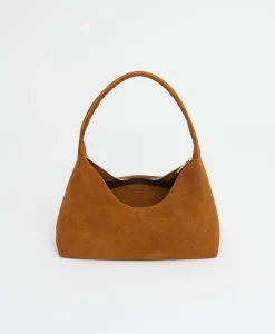 Candy Baguette in Saddle Suede