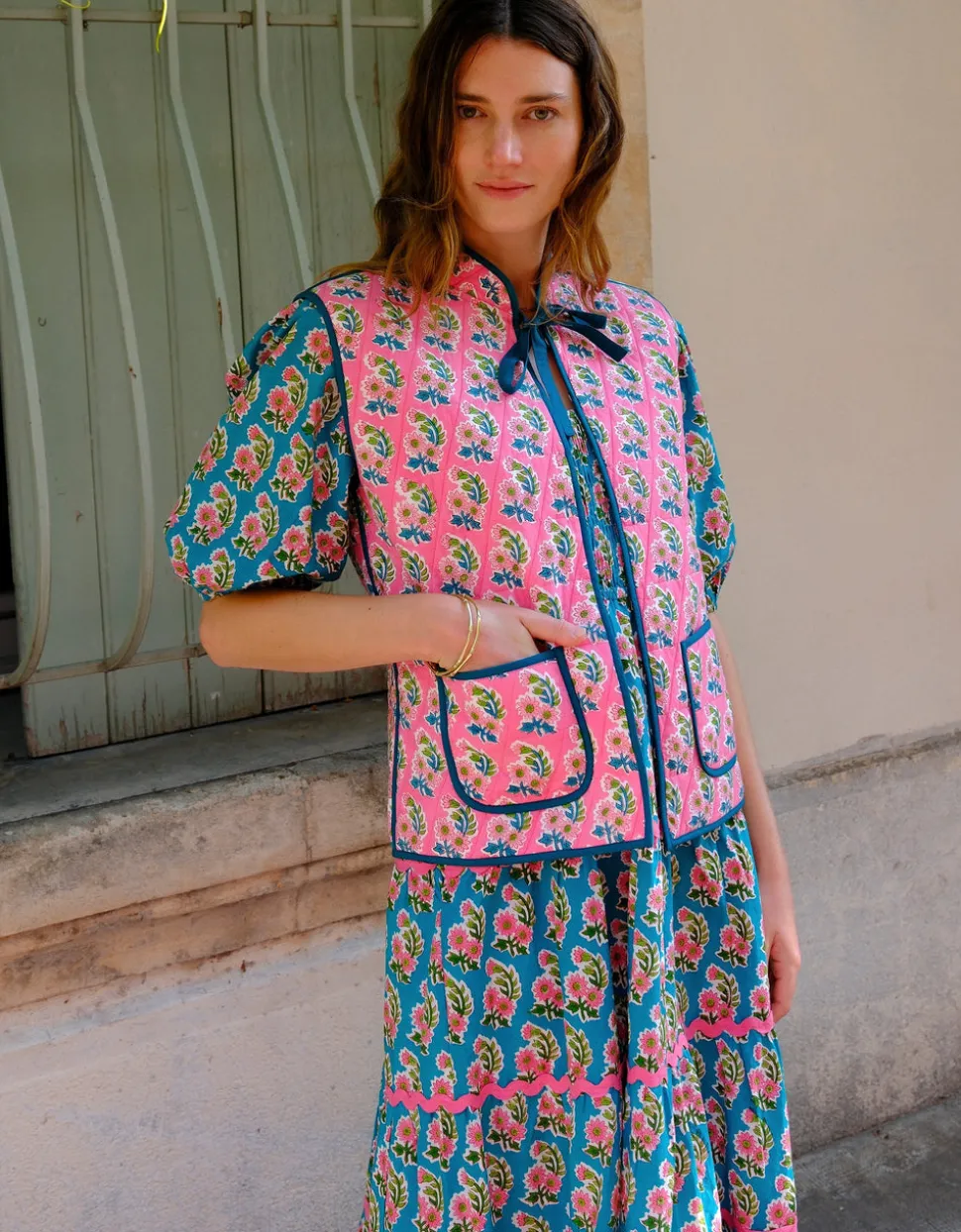 Candy Zinnia Maggie Gilet