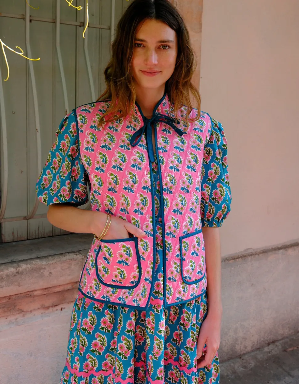 Candy Zinnia Maggie Gilet