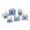 Canton Collection Tea Jars, Set of 6