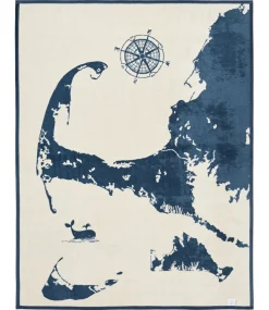 Cape and Islands Map Blanket
