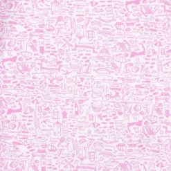Cape Cod Two Piece Kids Pajamas in Cape Cod Peony Pink