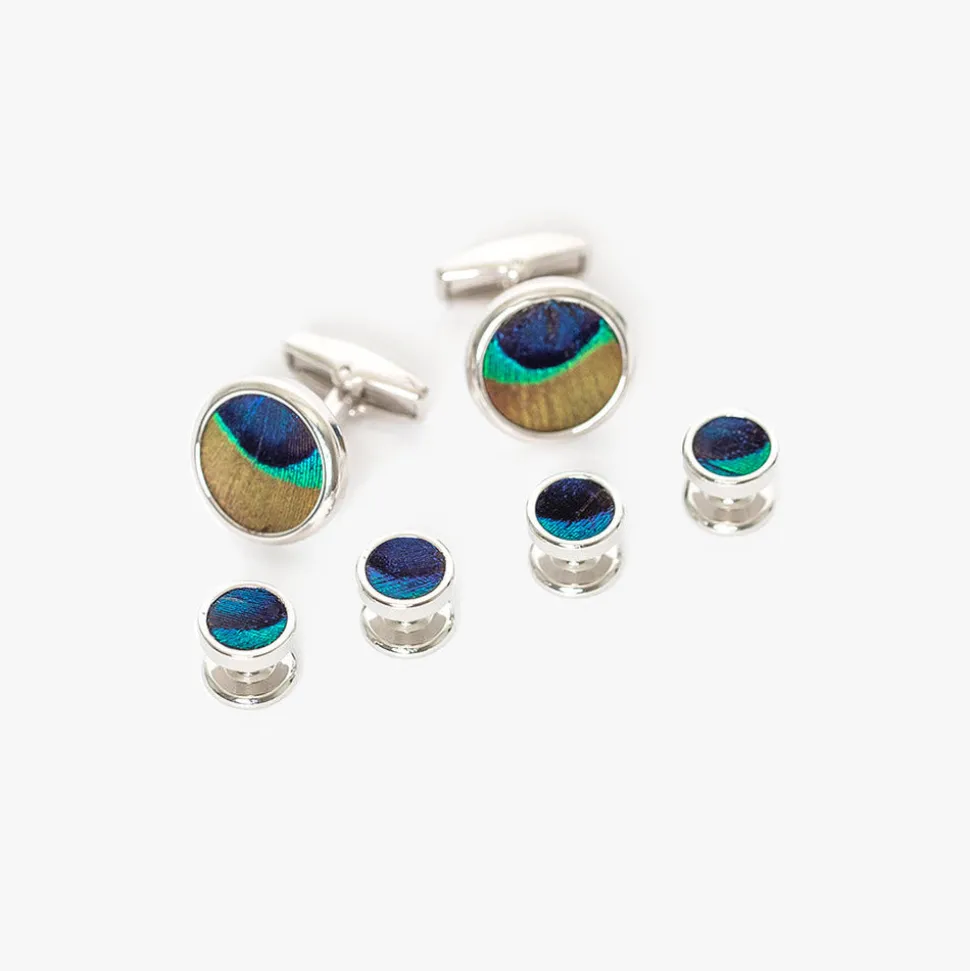 Capers Cufflink & Studs Set