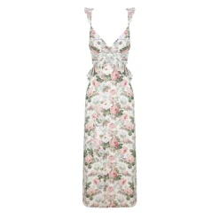 Capucine Dress in Rose Floral